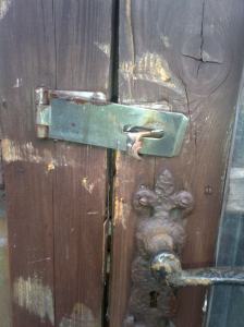 Thieves- Broken Lock on our shed 